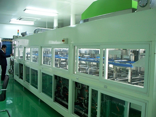 博美電子材料-顯影循環噴淋過程中的泡沫